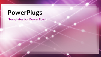 PowerPoint Template - An abstract technology background